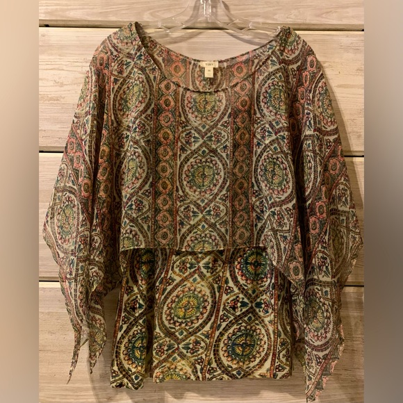 Anthropologie Flowy Top; New With Tags - Picture 3 of 5